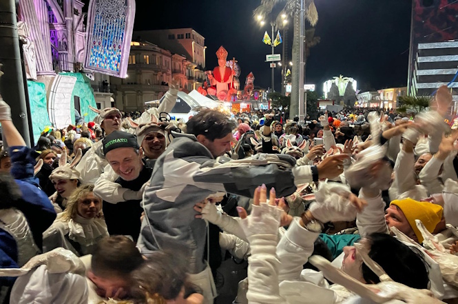 La gioia incontenibiile dei vincitori