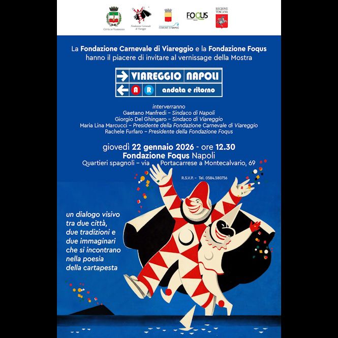 Giovedì si inaugura la mostra "Viareggio-Napoli. Andata e ritorno"