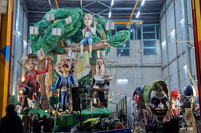 La Notte dei Giganti: la magia della Cittadella prima del Carnevale di Viareggio 2026