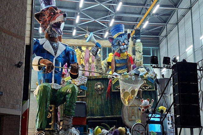 La Notte dei Giganti: la magia della Cittadella prima del Carnevale di Viareggio 2026