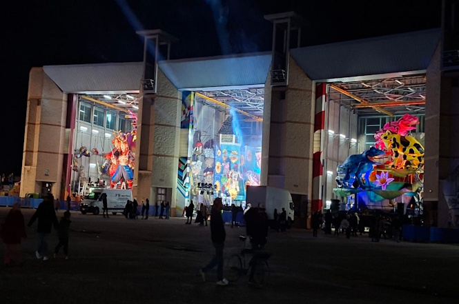 La Notte dei Giganti: la magia della Cittadella prima del Carnevale di Viareggio 2026
