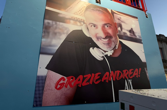 Caro Andrea, ti abbiam pensato, ti abbiam cantato...