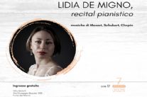 Domenica a Villa Bertelli recital pianistico di Lidia De Migno