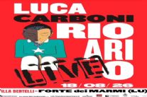 Luca Carboni il 18 agosto a Villa Bertelli