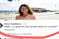 Sulla pagina FB di Salemi un gravissimo commento sessista rivolto a Sara Grilli
