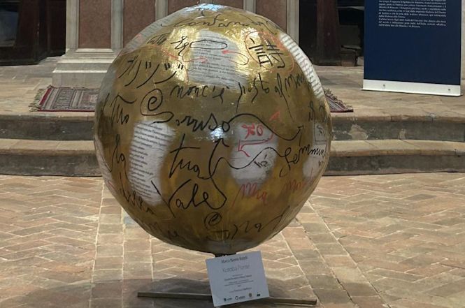 Presentata a Trevi “Kotoba Ponte”, opera di Marco Nereo Rotelli